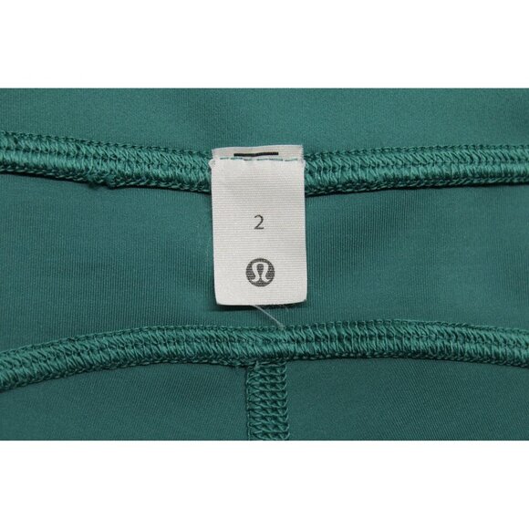Lululemon Women's Invigorate High-Rise Tight Crunch Teal Lagoon Sz 2 - Picture 4 of 12
